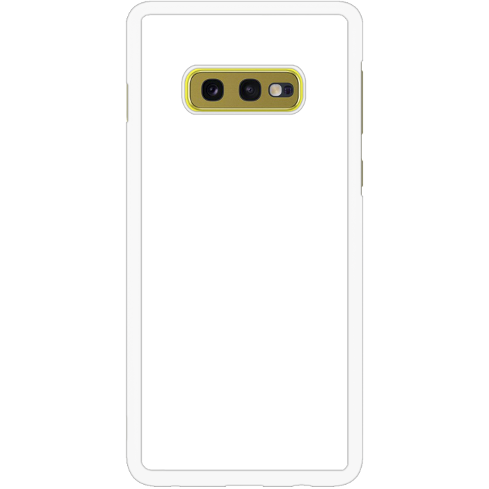 Kryt (obal) s potlačou (vlastnou fotkou) s bielym gumeným okrajom pre Samsung Galaxy S10e **VÝPREDAJ!!