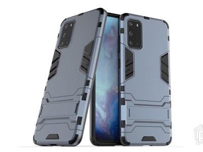 Armor Stand Defender (edo-modr) - Odoln kryt (obal) na Samsung Galaxy S20