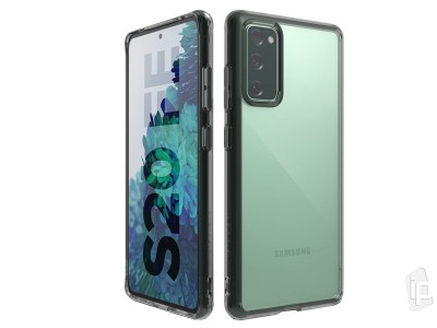 Ringke Fusion (ern) - Znakov ochrann kryt (obal) na Samsung Galaxy S20 FE