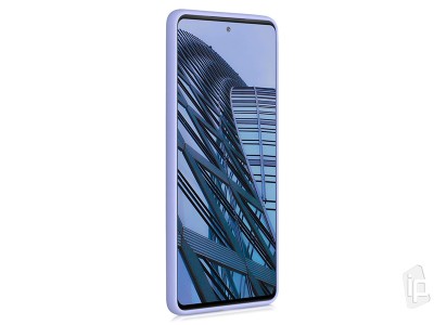 Liquid Silicone Cover (modr) - Ochrann obal na Samsung Galaxy S20 FE