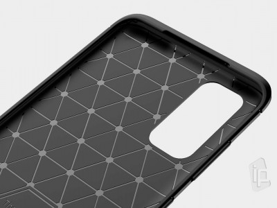 Fiber Armor Defender Black (�ierny) - Odoln� ochrann� kryt (obal) na Samsung Galaxy S20