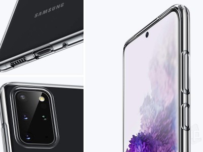 Ochrann kryt (obal) TPU Ultra Clear (ry) na Samsung Galaxy S20 Plus