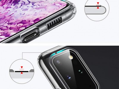 Ochrann kryt (obal) TPU Ultra Clear (ry) na Samsung Galaxy S20 Plus