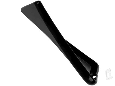 Jelly TPU Black (�ierny) - Ochrann� kryt (obal) na Samsung Galaxy S20