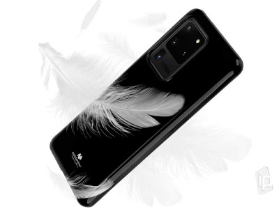 Jelly TPU Black (ierny) - Ochrann kryt (obal) na Samsung Galaxy S20 Ultra