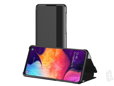 Soft Skin II (ern) - Tenk Flip pouzdro pro Samsung Galaxy S20