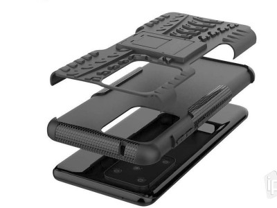Spider Armor Case (ierny) - Odoln ochrann kryt (obal) na Samsung Galaxy S20 Ultra