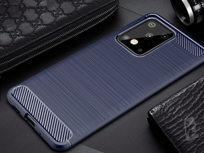 Fiber Armor Defender Blue (modr) - Odoln ochrann kryt (obal) na Samsung Galaxy S20 Ultra