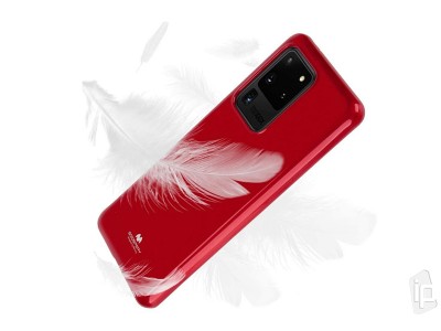 Jelly TPU Red (erven) - Ochrann kryt (obal) na Samsung Galaxy S20 Ultra
