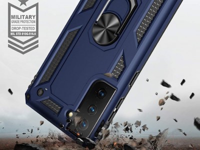 Fusion Ring Armor (modr) - Odoln kryt (obal) na Samsung Galaxy S21 Plus