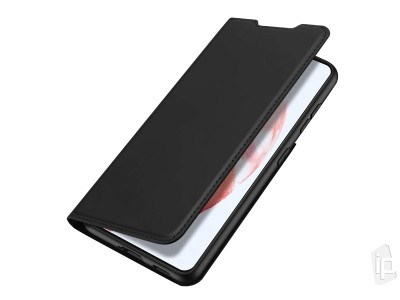 Luxusné Slim Fit puzdro (čierne) pre Samsung Galaxy S21