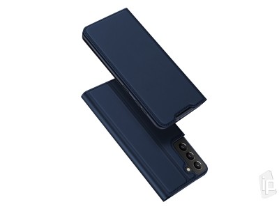 Luxusn� Slim Fit puzdro (modr�) pre Samsung Galaxy S21 Plus