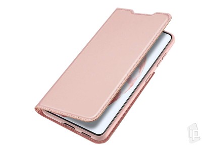 Luxusné Slim Fit puzdro (ružové) pre Samsung Galaxy S21