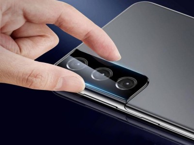 ESR  2x Ochrann sklo na zadn kameru pro Samsung Galaxy S21 5G (ern) **AKCIA!!