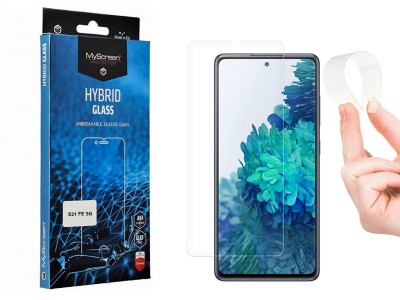 MyScreen Diamond Hybrid Glass - Ochranné hybridné sklo na displej pre Samsung Galaxy S21 FE 5G