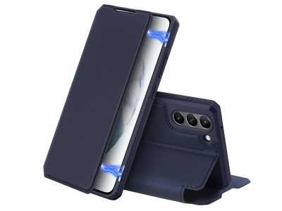Luxusné Skin X puzdro (modré) pre Samsung Galaxy S21 FE