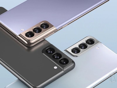 Metal Camera Lens Silver � Kovov� ochrana kamery pre Samsung Galaxy S21 Plus 5G (strieborn�)