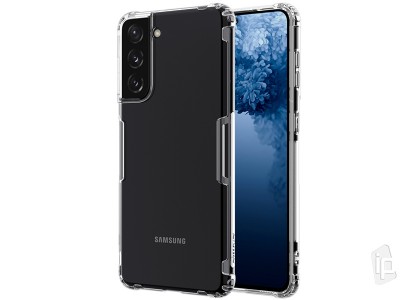 Luxusn ochrann kryt (obal) Nature TPU Clear (ry) na Samsung Galaxy S21 Plus