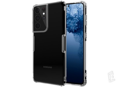 Luxusný ochranný kryt (obal) Nature TPU Clear (číry) na Samsung Galaxy S21 Ultra