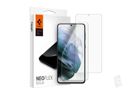 Spigen Neo Flex Solid  2x Ochrann flia pre Samsung Galaxy S21 (ra)