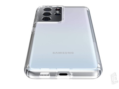 3MK Clear Case  Ochrann kryt pre Samsung Galaxy S21 Ultra (ry)