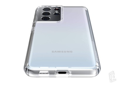 3MK Clear Case � Ochrann� kryt pre Samsung Galaxy S21 Ultra (��ry)