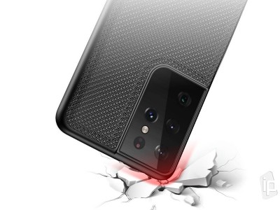 Fino Nylon Shield (tmavo-zelen�) - Ochrann� kryt (obal) pro Samsung Galaxy S21 Ultra