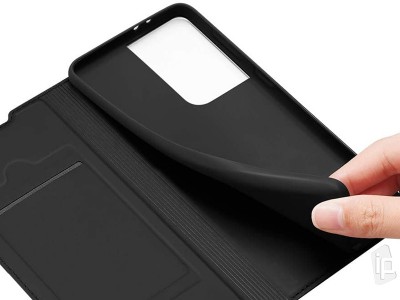 Luxusn Slim Fit puzdro (ierne) pre Samsung Galaxy S21 Ultra