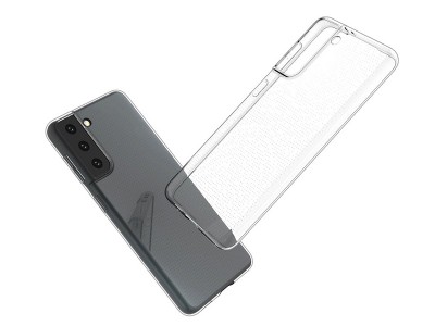 Ochrann� kryt TPU Ultra Slim Clear pre Samsung Galaxy S21 5G (��ry)