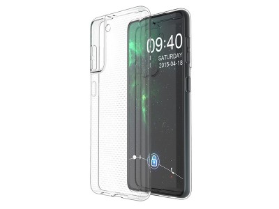 Ochrann� kryt TPU Ultra Slim Clear pre Samsung Galaxy S21 5G (��ry)