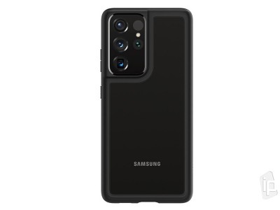 Spigen Ultra Hybrid (ierny) - Ochrann kryt (obal) na Samsung Galaxy S21 Ultra