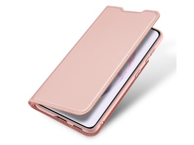 Luxusné Slim Fit puzdro (ružové) pre Samsung Galaxy S22 Ultra 5G