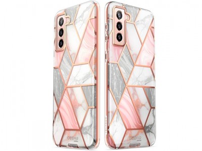 i-Blason Cosmo Series Pink (ruov) - Odoln obal pre Samsung Galaxy S22 5G