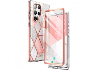 i-Blason Cosmo Series Pink (ružový) - Odolný obal pre Samsung Galaxy S22 ULTRA 5G **AKCIA!!
