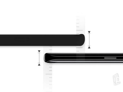 Jelly Matte TPU Black (ierny) - Matn ochrann obal na Samsung Galaxy S8