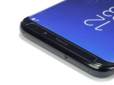 3D Tempered Glass (ierne) - Tvrden sklo na cel displej pre Samsung Galaxy S8 Plus
