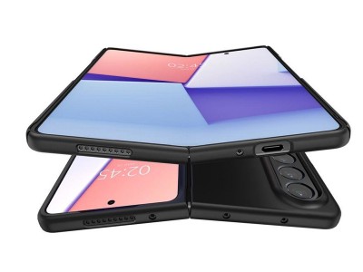 Spigen Airskin Case  Ultratenk ochrann kryt pre Samsung Galaxy Z Fold4 5G (ierny) **AKCIA!!