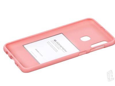 Jelly Matte TPU Pink (ruov) - Matn ochrann obal na Samsung Galaxy A20e **AKCIA!!