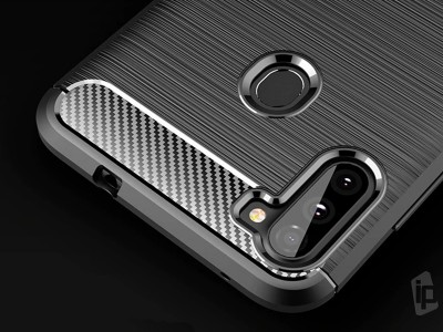 Fiber Armor Defender Black (�ierna) - Ochrann� kryt (obal) na Samsung Galaxy M11 / A11