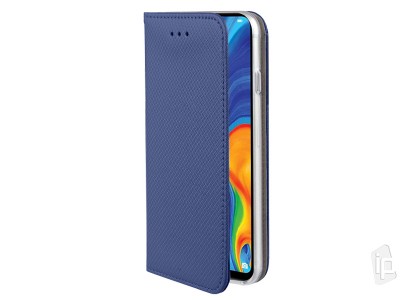 Fiber Folio Stand Blue (modr) - Flip puzdro na Samsung Galaxy M21 / M30s