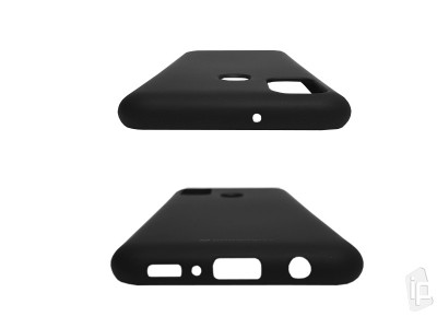 Jelly TPU Black (ierny) - Ochrann kryt (obal) na Samsung Galaxy M30s / M21