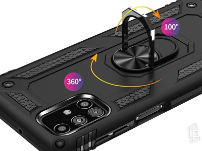 Fusion Ring Armor (�ierny) - Odoln� kryt (obal) na Samsung Galaxy M31S