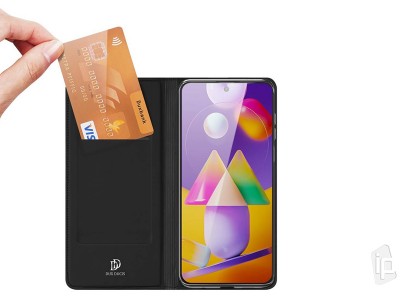Luxusn� Slim Fit pouzdro (�ern�) pro Samsung Galaxy M31s