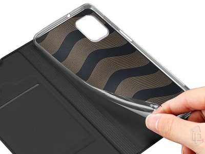 Luxusn� Slim Fit pouzdro (�ern�) pro Samsung Galaxy M31s
