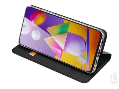 Luxusn� Slim Fit pouzdro (�ern�) pro Samsung Galaxy M31s