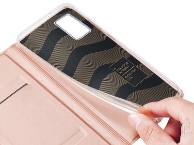 Luxusn� Slim Fit puzdro (ru�ov�) pre Samsung Galaxy M31s