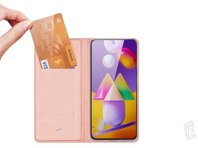 Luxusn� Slim Fit puzdro (ru�ov�) pre Samsung Galaxy M31s