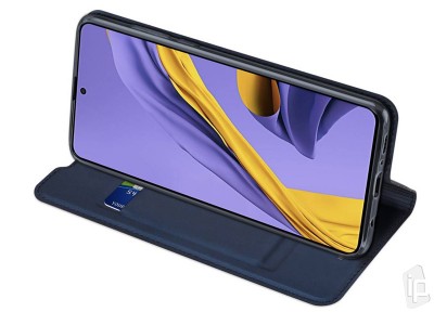 Luxusn Slim Fit puzdro (tmavomodr) pre Samsung Galaxy M51