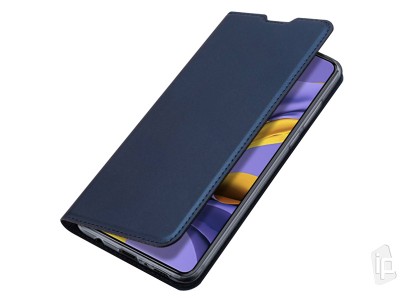 Luxusné Slim Fit puzdro (tmavomodrá) pre Samsung Galaxy M51
