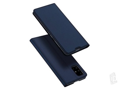 Luxusn Slim Fit puzdro (tmavomodr) pre Samsung Galaxy M51